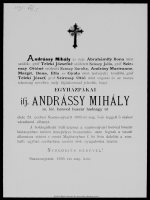 Egyházpakai Andrássy Mihály